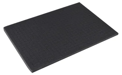 Rasterschaumstoff von HMF mit den Maßen 440 x 315 mm und 10 mm Höhe