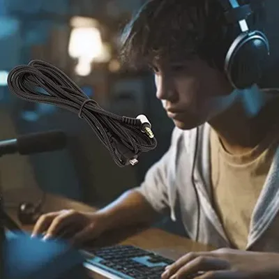 Zdjęcie produktu dla Kabel zamienowy do słuchawek steelseries arctis miedź beztlenowa DIY