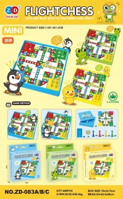 Produktbild von Ramiz Ludo Pingwin Brettspiel Pinguine Eisbrücken Familienspaß