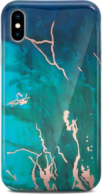 Produktbild von ONEFLOW® Sense Case kompatibel mit Apple iPhone X - Hülle in Marmor Optik, Excitement