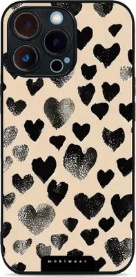 Produktbild von Handyhülle für iPhone 13 Pro, Mobiwear Glossy Case, Beige Liebe