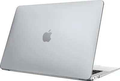 Produktbild von Fintie Hülle kompatibel mit MacBook Air 13 (2018-2020 Version) A2337(M1)/A2179/A1932, Ultradünne Hartschale Schutzhülle Snap Case, Hellgrau(Matt)