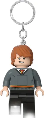Produktbild von LEGO Harry Potter Schlüsselanhänger mit Leuchtfunktion Ron Weasley 8 cm