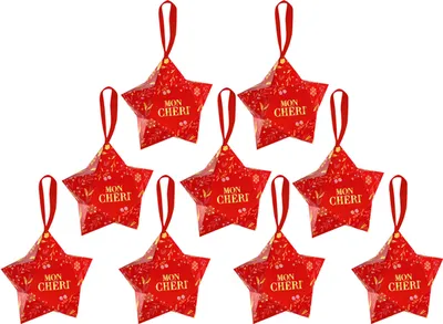 Produktbild von Mon Cheri Kleiner Stern Geschenkverpackung mit 4 Pralinen 42g 9er Pack