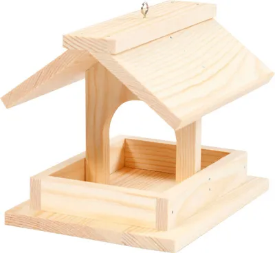 Image de Mangeoire à oiseaux en bois