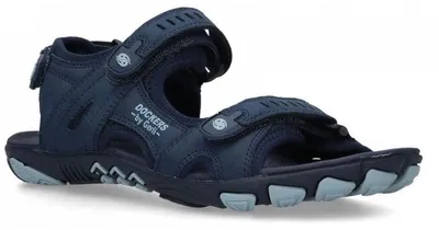 Produktbild von Dockers Sandaletten,Stadtbd.b.25mm o.Fußb in blau, Gr. 41