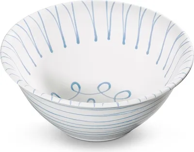 Produktbild von Gmundner Keramik Blaugeflammt Salatschüssel 33cm