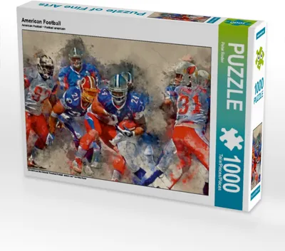 Produktbild von Calvendo American Football 1000 Teile Puzzle quer 640x480mm, Roder Peter; 7424600