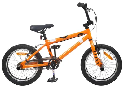 Obrázok produktu pre vidaXL BMX bicykel 16 palcov pre deti vo veku 5–8 rokov, oranžový