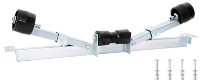 Immagine prodotto di vidaXL Supporto per rimorchio, 90,5 x 12 x 32 cm, acciaio zincato