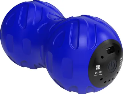 Produktbild von Hi5 Clinton Erdnuss Massageball Vibrationsball Faszienball zur Selbstmassage für Muskel und Plantar USB Wiederaufladbar Schmerzlinderung Muskelspannung Fitness Tool - Blau