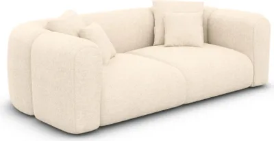 Produktbild von Strukturstoff 2-Sitzer Couch Belio Creme