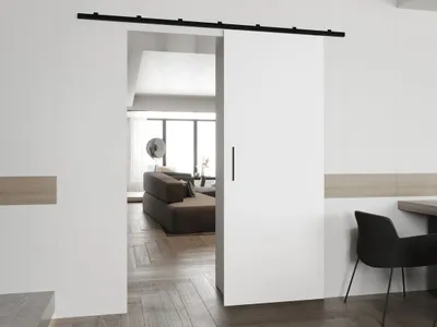Obrázok produktu pre Interiérové posuvné dvere CONROE 1 - 80 cm, biele