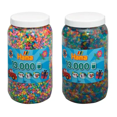Produktbild von Hama TW10377684 Bügelperlen 2er Set (2 Dosen)
