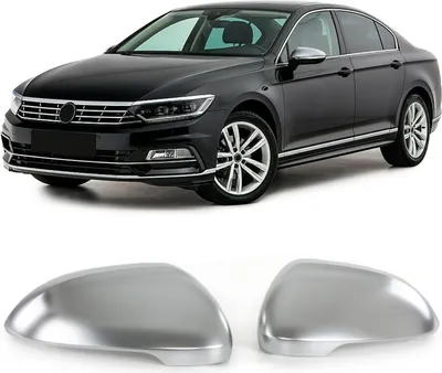 Produktbild von Spiegelkappen Silber Matt zum Austausch für VW Passat Limo Variant B8 3G ab 14