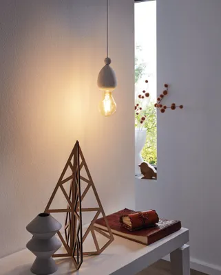Produktbild von EGLO Pendelleuchte HängeleuchteWeiß Patina Esstischlampe, Wohnzimmerlampe 32544