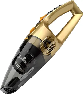 Obrázek produktu pro Avizar, akumulátorový vysavač 120 W pro auto a domácnost, zlatý