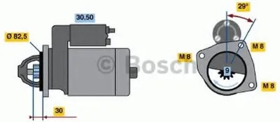 Immagine prodotto di Avviamento BOSCH 0 986 018 950