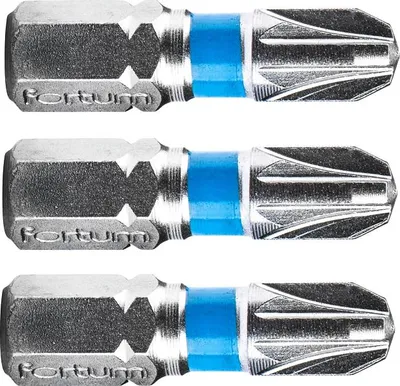 Image de Pozidriv à pointe cruciforme, set de 3, PZ 3x25mm, S2