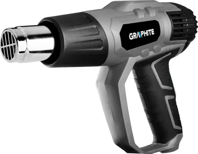 Zdjęcie produktu dla GRAPHITE Opalarka 2000W, zakres temperatur:I: 50oC, II: 50-550oC, III: 50-550oC,walizka