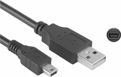 Produktbild von C70 USB-A auf Mini-USB Kabel – Ladekabel & Datenkabel für PC & Laptop, 1 m