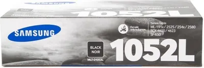 A Samsung toner cartridge box.