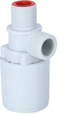 Obrázek produktu pro Automatický ventil pro regulaci hladiny vody, plast, bílá/červená