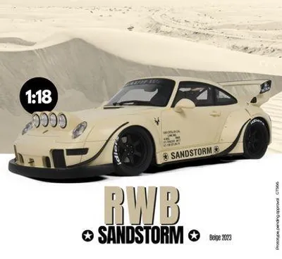 Produktbild von GT Spirit 1:18 Porsche RWB SANDSTORM (2023) - BEIGE