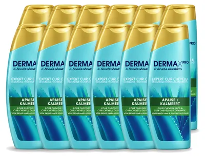 Productafbeelding van 12 x Head & Shoulders DermaXPro Kalmerende Anti-roos Shampoo, 225 ml - Voordeelverpakking - 12 stuks
