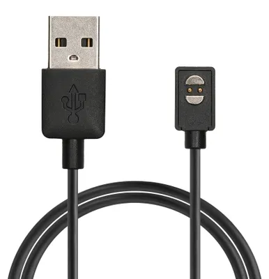 Produktbild von kwmobile Smartwatch Ladekabel für Suunto Wing USB Ladekabel für Smartwatch - Smart Watch Aufladekabel - Fitnesstracker Ersatzkabel - Schwarz