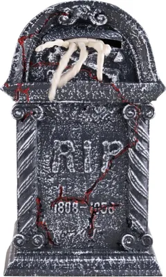 Image de Tombstone Halloween avec une main