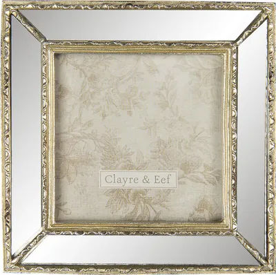 Immagine prodotto di Cornice per quadri Clayre & Eef 10x10 cm in plastica color oro