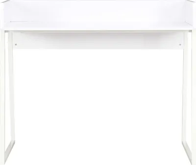 Produktbild von vidaXL Schreibtisch Weiß 90x60x88 cm