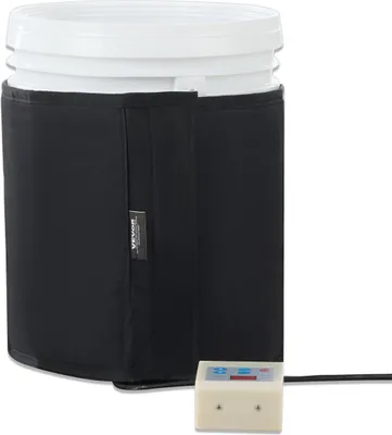 Obrázek produktu pro 18,93 l kovový ohřívač sudů 250 W 0–63 °C nastavitelný s nezávislým termostatem