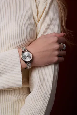 Image de Swarovski Attract Uhr, Schweizer Produktion, Pavé, Kristallarmband, Roséfarben, Metallmix ATTRACT:ROG/WHITE/STS 5649987