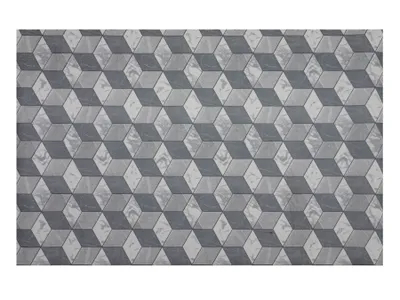 Produktbild von Primaflor Küchenläufer VINTAGE - Grauweiß - 65x180 cm - 7 Designs - Strapazierfähiger Schmutzfangläufer, Rutschfester Küchenteppich, Vinyl-Läufer für Küche & Flur