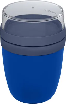 Imagen del producto de Mepal - Contenedor para alimentos "Ellipse", color sólido PF3577 (talla única) (azul reflectante)