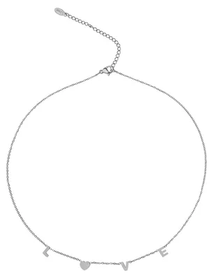 Produktbild von Halskette LOVE Edelstahl 40 cm