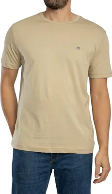 Produktbild von GANT Normales Schild-T-Shirt, Beige XL