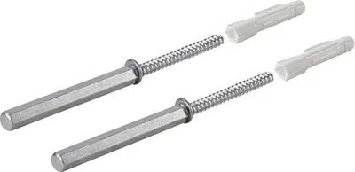Produktbild von Dolle Blindbodenträger Strongfix 0,9 x 13,5 cm Metall verzinkt 2 Stück