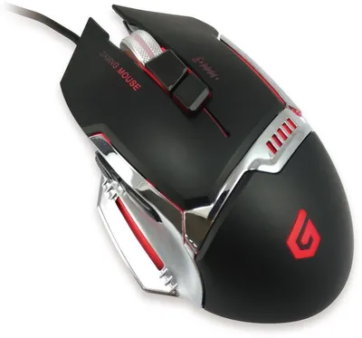 Produktbild von Conceptronic DJEBBEL 8, rechts, Optisch, USB Typ-A, 4000 DPI, 1 ms, Schwarz, Silber