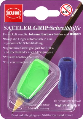 Produktbild von KUM 406.00.22 Schreibhilfe Sattler Grip - sortiert