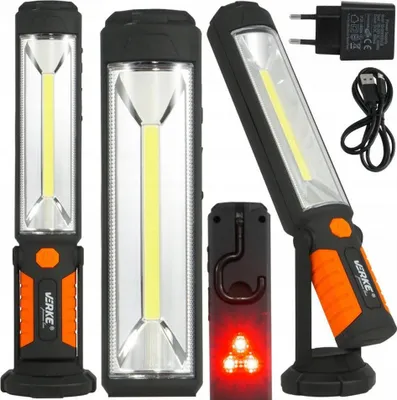 Obrázok produktu pre LED COB pracovná dielenská lampa, nabíjateľná 5W