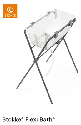Produktbild von Stokke® Flexi Bath® Baby Badewanne mit Neugeboreneneinsatz Sandy Beige