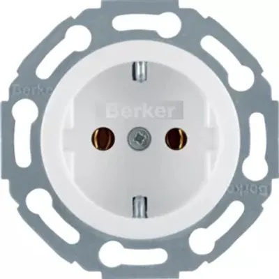 Produktbild von Berker 414520 - Typ F - Weiß - 250 V - 16 A - 50/60 Hz