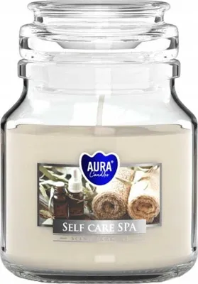 Produktbild von Duftkerze im Glas Self Care Spa 9,9x7cm bis zu 28h Brenndauer