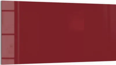 Produktbild von DEQORI Magnettafel Glas 100x50 cm 'Dunkelrot' beschreibbar Whiteboard Pinnwand Küche