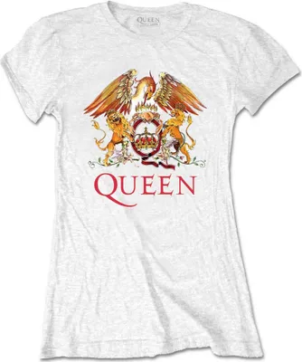 Produktbild von Queen Classic Crest White 2XL Damen T-Shirt