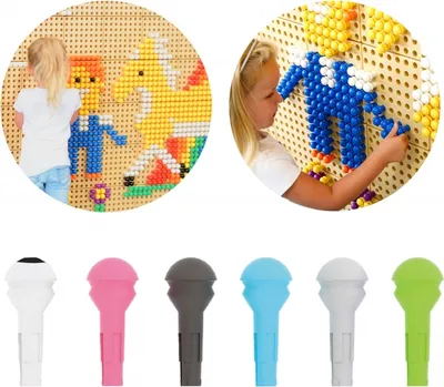 Obrázek produktu pro MASTERKIDZ Kroužky Na Tabuli 512 Ks 6 Barev