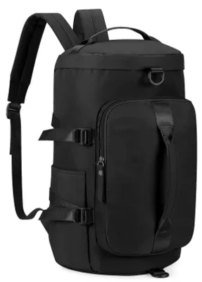 Reiserucksack mit Schuhfach, 29 l, wasserdicht, Schwarz